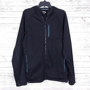 MTA Sport Mens Jacket M Full Zip Black 117A